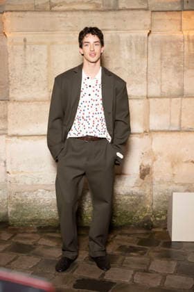 PFW Jacquemus photocall EB Manu Rios Fernandez attends the Jacquemus Menswear Fall Winter 2026-2027 show as part of Paris Fashion Week on January 25, 2026 in Paris, France. Photo by Eliot Blondet ABACAPRESS.COM Paris France France  Copyright: xBlondetxEliot ABACAx