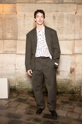 PFW Jacquemus photocall EB Manu Rios Fernandez attends the Jacquemus Menswear Fall Winter 2026-2027 show as part of Paris Fashion Week on January 25, 2026 in Paris, France. Photo by Eliot Blondet ABACAPRESS.COM Paris France France  Copyright: xBlondetxEliot ABACAx