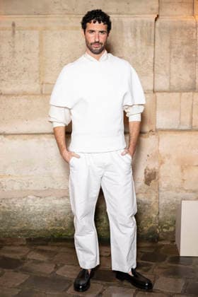 PFW Jacquemus photocall EB Jordan Firstman attends the Jacquemus Menswear Fall Winter 2026-2027 show as part of Paris Fashion Week on January 25, 2026 in Paris, France. Photo by Eliot Blondet ABACAPRESS.COM Paris France France  Copyright: xBlondetxEliot ABACAx