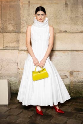 PFW Jacquemus photocall EB Marguerite Dedeyan attends the Jacquemus Menswear Fall Winter 2026-2027 show as part of Paris Fashion Week on January 25, 2026 in Paris, France. Photo by Eliot Blondet ABACAPRESS.COM Paris France France  Copyright: xBlondetxEliot ABACAx