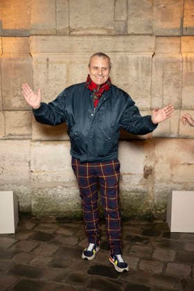 PFW Jacquemus photocall EB Jean Charles de Castelbajac attends the Jacquemus Menswear Fall Winter 2026-2027 show as part of Paris Fashion Week on January 25, 2026 in Paris, France. Photo by Eliot Blondet ABACAPRESS.COM Paris France France  Copyright: xBlondetxEliot ABACAx
