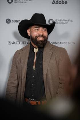January 25, 2026, Park City, Utah, USA: Sundance Film Festival 2026: JARIPEO Film Premiere: NOE MARGARITO ZARAGONA, protagonist of Jaripeo, poses on the red carpet ahead of the premiere of the film Jaripeo. Park City USA - ZUMAi207 20260125_zsp_i207_057 Copyright: xAbramxImanx