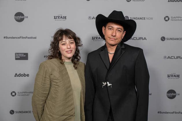 January 25, 2026, Park City, Utah, USA: Sundance Film Festival 2026: JARIPEO Film Premiere: Co-directors REBECCA ZWEIG and EFRAIN MOJICA pose on the red carpet ahead of the premiere of their film Jaripeo. Park City USA - ZUMAi207 20260125_zsp_i207_067 Copyright: xAbramxImanx