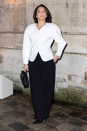 Florence Foresti - Photo Call du Défilé de mode Jacquemus Collection Hommes Automne Hiver Printemps Été dans le cadre de la Fashion Week de Paris, France, le 25 janvier 2026 Olivier Borde Bestimage Photocall of the Jacquemus Show, Menswear Fall Win Collection as part of Paris Fashion Week, France, January, 2026 Olivier Borde Bestimage Paris France  Copyright: xOLIVIERxBORDEx xBESTIMAGExOLIVIERxBORDEx xBESTIMAGEx