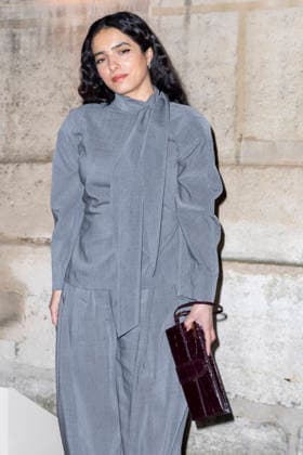 Hafsia Herzi - Photo Call du Défilé de mode Jacquemus Collection Hommes Automne Hiver Printemps Été dans le cadre de la Fashion Week de Paris, France, le 25 janvier 2026 Olivier Borde Bestimage Photocall of the Jacquemus Show, Menswear Fall Win Collection as part of Paris Fashion Week, France, January, 2026 Olivier Borde Bestimage Paris France  Copyright: xOLIVIERxBORDEx xBESTIMAGExOLIVIERxBORDEx xBESTIMAGEx
