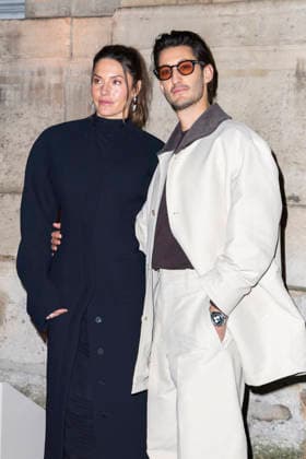 Natasha Andrews, Pierre Niney - Photo Call du Défilé de mode Jacquemus Collection Hommes Automne Hiver Printemps Été dans le cadre de la Fashion Week de Paris, France, le 25 janvier 2026 Olivier Borde Bestimage Photocall of the Jacquemus Show, Menswear Fall Win Collection as part of Paris Fashion Week, France, January, 2026 Olivier Borde Bestimage Paris France  Copyright: xOLIVIERxBORDEx xBESTIMAGExOLIVIERxBORDEx xBESTIMAGEx