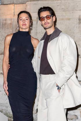 Natasha Andrews, Pierre Niney - Photo Call du Défilé de mode Jacquemus Collection Hommes Automne Hiver Printemps Été dans le cadre de la Fashion Week de Paris, France, le 25 janvier 2026 Olivier Borde Bestimage Photocall of the Jacquemus Show, Menswear Fall Win Collection as part of Paris Fashion Week, France, January, 2026 Olivier Borde Bestimage Paris France  Copyright: xOLIVIERxBORDEx xBESTIMAGExOLIVIERxBORDEx xBESTIMAGEx