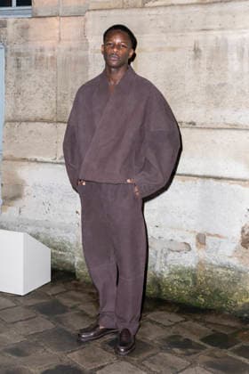 Mamadou Sidibe - Photo Call du Défilé de mode Jacquemus Collection Hommes Automne Hiver Printemps Été dans le cadre de la Fashion Week de Paris, France, le 25 janvier 2026 Olivier Borde Bestimage Photocall of the Jacquemus Show, Menswear Fall Win Collection as part of Paris Fashion Week, France, January, 2026 Olivier Borde Bestimage Paris France  Copyright: xOLIVIERxBORDEx xBESTIMAGExOLIVIERxBORDEx xBESTIMAGEx