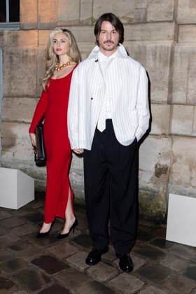 Tamsin Egerton, Josh Hartnett - Photo Call du Défilé de mode Jacquemus Collection Hommes Automne Hiver Printemps Été dans le cadre de la Fashion Week de Paris, France, le 25 janvier 2026 Olivier Borde Bestimage Photocall of the Jacquemus Show, Menswear Fall Win Collection as part of Paris Fashion Week, France, January, 2026 Olivier Borde Bestimage Paris France  Copyright: xOLIVIERxBORDEx xBESTIMAGExOLIVIERxBORDEx xBESTIMAGEx