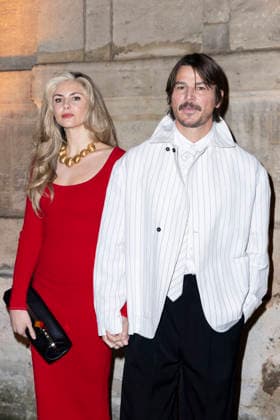 Tamsin Egerton, Josh Hartnett - Photo Call du Défilé de mode Jacquemus Collection Hommes Automne Hiver Printemps Été dans le cadre de la Fashion Week de Paris, France, le 25 janvier 2026 Olivier Borde Bestimage Photocall of the Jacquemus Show, Menswear Fall Win Collection as part of Paris Fashion Week, France, January, 2026 Olivier Borde Bestimage Paris France  Copyright: xOLIVIERxBORDEx xBESTIMAGExOLIVIERxBORDEx xBESTIMAGEx