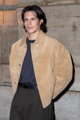 Abraham Wapler - Photo Call du Défilé de mode Jacquemus Collection Hommes Automne Hiver Printemps Été dans le cadre de la Fashion Week de Paris, France, le 25 janvier 2026 Olivier Borde Bestimage Photocall of the Jacquemus Show, Menswear Fall Win Collection as part of Paris Fashion Week, France, January, 2026 Olivier Borde Bestimage Paris France  Copyright: xOLIVIERxBORDEx xBESTIMAGExOLIVIERxBORDEx xBESTIMAGEx