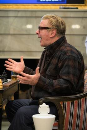 January 25, 2026, Park City, Utah, USA: Sundance Film Festival 2026: Hungarian Chess Grandmaster JUDIT POLGoÂR faces ALEC BALDWIN in a chess match, to promote the new Netflix documentary, Queen of Chess Park City USA - ZUMAi207 20260125_zsp_i207_165 Copyright: xAbramxImanx