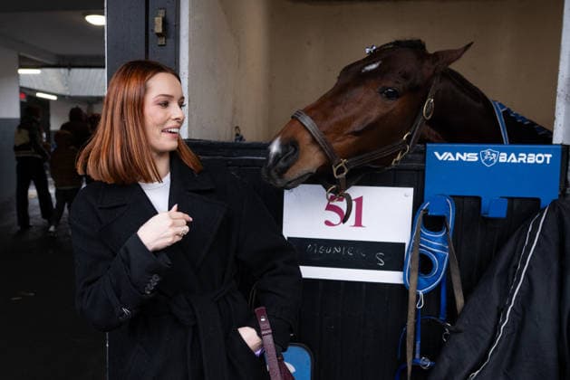2026 Grand Prix d Amerique - Vincennes Maeva Couke attends the 2026 American Grand Prix at the Paris racecourse, on January 25, 2026 in Vincennes, France. Photo by Laurent Zabulon ABACAPRESS.COM Vincennes France  Copyright: xZabulonxLaurent ABACAx