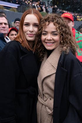 2026 Grand Prix d Amerique - Vincennes Anais Grangerac, Maeva Couke attending the 2026 American Grand Prix at the Paris racecourse, on January 25, 2026 in Vincennes, France. Photo by Laurent Zabulon ABACAPRESS.COM Vincennes France  Copyright: xZabulonxLaurent ABACAx