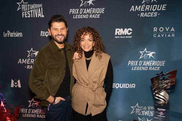 2026 Grand Prix d Amerique - Vincennes Anais Grangerac, Christophe Beaugrand attending the 2026 American Grand Prix at the Paris racecourse, on January 25, 2026 in Vincennes, France. Photo by Laurent Zabulon ABACAPRESS.COM Vincennes France  Copyright: xZabulonxLaurent ABACAx