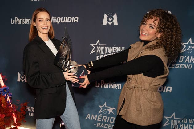 2026 Grand Prix d Amerique - Vincennes Anais Grangerac, Maeva Couke attending the 2026 American Grand Prix at the Paris racecourse, on January 25, 2026 in Vincennes, France. Photo by Laurent Zabulon ABACAPRESS.COM Vincennes France  Copyright: xZabulonxLaurent ABACAx