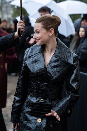 Patou - Outside Arrivals - Paris Fashion Week - Menswear Fall Winter 2026-2027 Lili Reinhart attends the Patou Menswear Fall Winter 2026-2027 show as part of Paris Fashion Week on January 25, 2026 in Paris, France., Credit:Lounis Tiar Avalon France, Paris  Copyright: xLounisxTiarx xAvalonx 1069344341