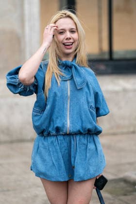 Patou - Outside Arrivals - Paris Fashion Week - Menswear Fall Winter 2026-2027 Kim Higelin attends the Patou Menswear Fall Winter 2026-2027 show as part of Paris Fashion Week on January 25, 2026 in Paris, France., Credit:Lounis Tiar Avalon France, Paris  Copyright: xLounisxTiarx xAvalonx 1069344391