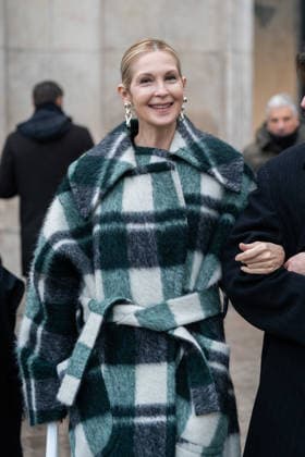 Patou - Outside Arrivals - Paris Fashion Week - Menswear Fall Winter 2026-2027 Kelly Rutherford attends the Patou Menswear Fall Winter 2026-2027 show as part of Paris Fashion Week on January 25, 2026 in Paris, France., Credit:Lounis Tiar Avalon France, Paris  Copyright: xLounisxTiarx xAvalonx 1069346453
