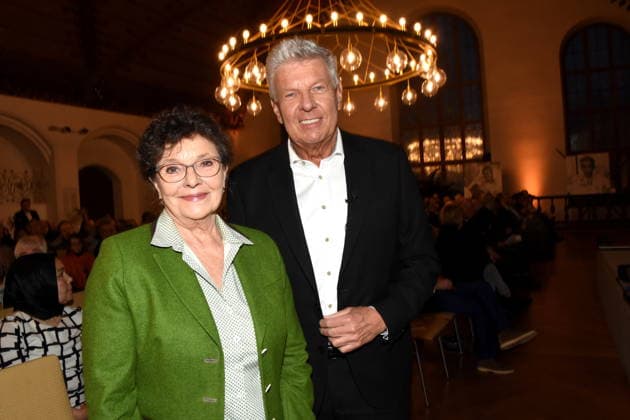 Monika Baumgartner Actress Dieter Reiter Lord Mayor of Munich 25 01 2025 Heart for Heart Reception of the City of Munich in the Old Town Hall for people after heart transplantation invites the LMU Klinikum Foto Muenchen