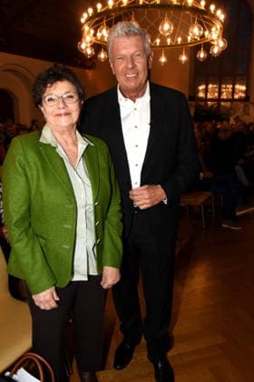 Monika Baumgartner Actress Dieter Reiter Lord Mayor of Munich 25 01 2025 Heart for Heart Reception of the City of Munich in the Old Town Hall for people after heart transplantation invites the LMU Klinikum Foto Muenchen