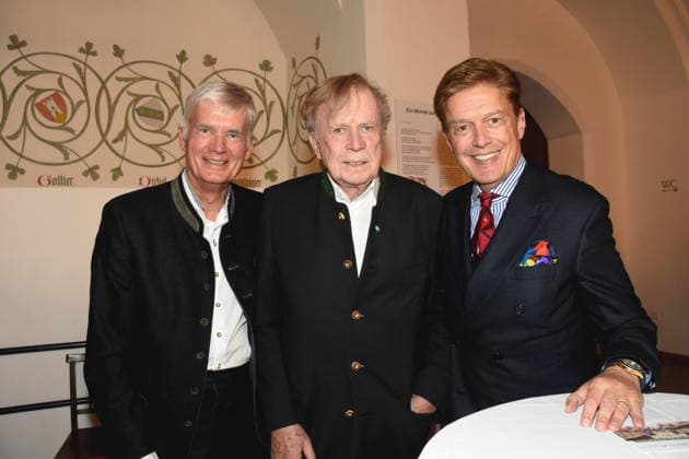 Prof Dr med Hermann Reichenspurner Prof Dr med Bruno Reichart Heart surgeon Prof Dr med Bruno Meiser LMU Head of the Transplant Center Munich Munich 25 01 2025 Heart for Heart Reception of the City of Munich in the Old Town Hall for people after heart transplantation invites the LMU Klinikum Foto Muenchen