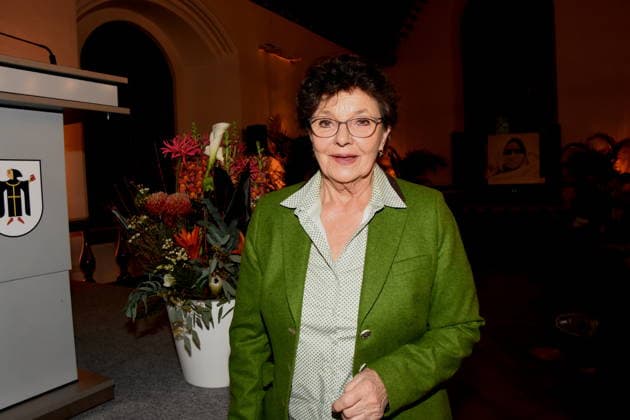 Monika Baumgartner Actress Munich 25 01 2025 Heart for Heart Reception of the City of Munich in the Old Town Hall for people after heart transplantation invites the LMU Klinikum Foto Muenchen