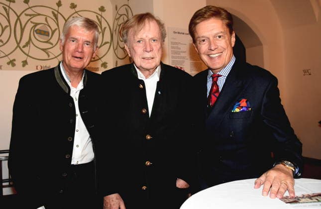 Prof Dr med Hermann Reichenspurner Prof Dr med Bruno Reichart Heart surgeon Prof Dr med Bruno Meiser LMU Head of the Transplant Center Munich Munich 25 01 2025 Heart for Heart Reception of the City of Munich in the Old Town Hall for people after heart transplantation invites LMU Klinikum Foto Muenchen
