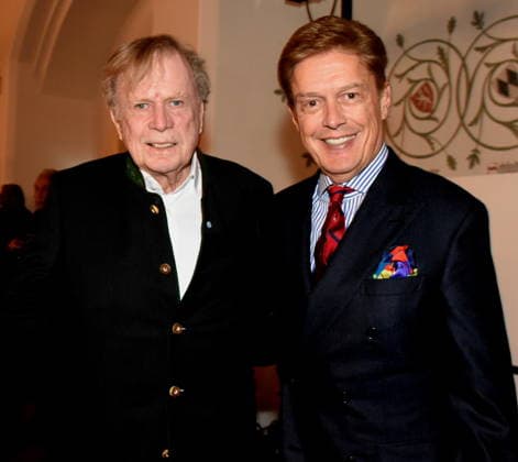Prof Dr med Bruno Reichart Cardiac surgeon Prof Dr med Bruno Meiser LMU Head of the Transplant Center Munich Munich 25 01 2025 Heart for Heart Reception of the City of Munich in the Old Town Hall for people after heart transplantation invites the LMU Klinikum Foto Muenchen
