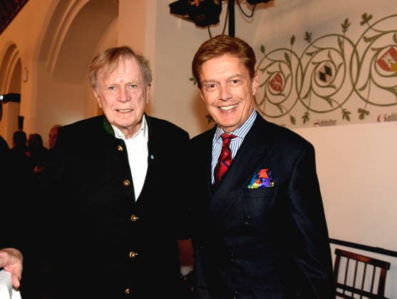 Prof Dr med Bruno Reichart Cardiac surgeon Prof Dr med Bruno Meiser LMU Head of the Transplant Center Munich Munich 25 01 2025 Heart for Heart Reception of the City of Munich in the Old Town Hall for people after heart transplantation invites the LMU Klinikum Foto Muenchen