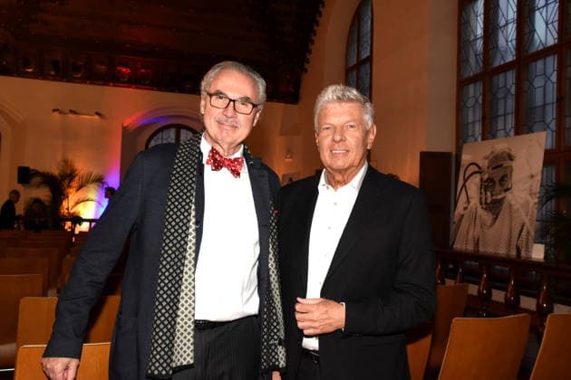 Professor Dr med Markus M Lerch Medical Director of the LMU Munich Dieter Reiter Mayor of Munich 25 01 2025 Heart for Heart Reception of the City of Munich in the Old Town Hall for people after heart transplantation invites the LMU Klinikum Foto Muenchen