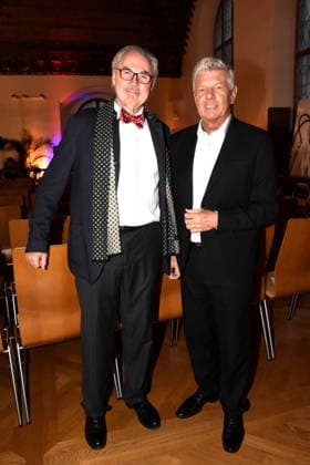 Professor Dr med Markus M Lerch Medical Director of the LMU Munich Dieter Reiter Mayor of Munich 25 01 2025 Heart for Heart Reception of the City of Munich in the Old Town Hall for people after heart transplantation invites the LMU Klinikum Foto Muenchen
