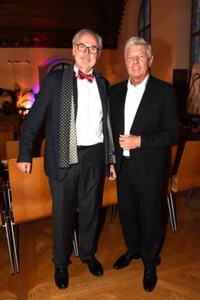 Professor Dr med Markus M Lerch Medical Director of the LMU Munich Dieter Reiter Mayor of Munich 25 01 2025 Heart for Heart Reception of the City of Munich in the Old Town Hall for people after heart transplantation invites the LMU Klinikum Foto Muenchen