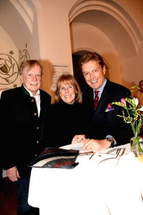 Prof Dr med Bruno Elke Reichart Heart surgeon Prof Dr med Bruno Meiser LMU Head of the Transplant Center Munich Munich 25 01 2025 Heart for Heart Reception of the City of Munich in the Old Town Hall for people after heart transplantation invites the LMU Klinikum Foto Muenchen