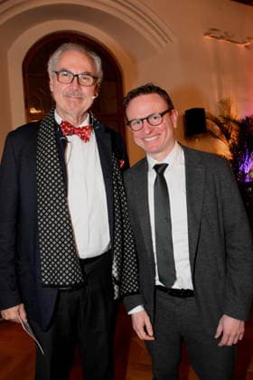 Professor Dr med Markus M Lerch Medical Director of the LMU Munich Professor Dr med Hans Theiss Member of the German Parliament Munich 25 01 2025 Heart for Heart Reception of the City of Munich in the Old Town Hall for people after heart transplantation invites the LMU Klinikum Foto Muenchen