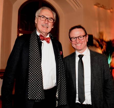 Professor Dr med Markus M Lerch Medical Director of the LMU Munich Professor Dr med Hans Theiss Member of the German Parliament Munich 25 01 2025 Heart for Heart Reception of the City of Munich in the Old Town Hall for people after heart transplantation invites the LMU Klinikum Foto Muenchen
