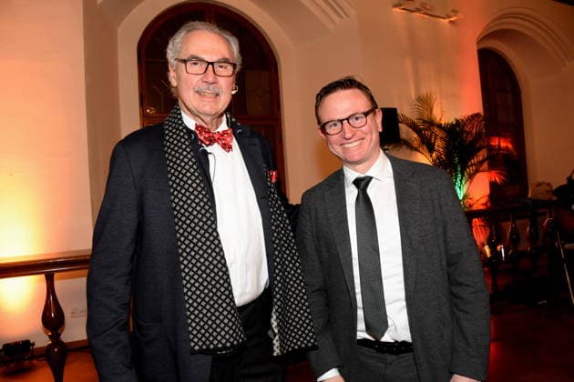 Professor Dr med Markus M Lerch Medical Director of the LMU Munich Professor Dr med Hans Theiss Member of the German Parliament Munich 25 01 2025 Heart for Heart Reception of the City of Munich in the Old Town Hall for people after heart transplantation invites the LMU Klinikum Foto Muenchen