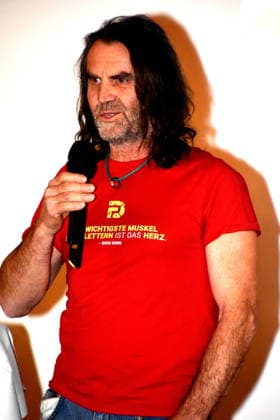 Thomas Huber, extreme mountaineer Munich 25 01 2025 Heart for Heart Reception of the City of Munich in the Old Town Hall for people after heart transplantation invites LMU Klinikum Foto Muenchen