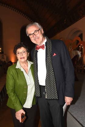 Monika Baumgartner Actress Prof Dr med Markus M Lerch Medical Director of the LMU Munich Munich 25 01 2025 Heart for Heart Reception of the City of Munich in the Old Town Hall for people after heart transplantation invites the LMU Klinikum Foto Muenchen