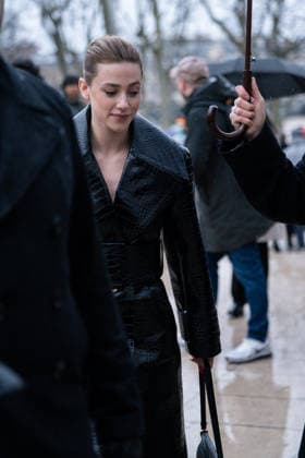 PFW - Patou Arrivals Lili Reinhart attends the Patou Menswear Fall Winter 2026-2027 show as part of Paris Fashion Week on January 25, 2026 in Paris, France. Photo by LounisPhotography ABACAPRESS.COM Paris France  Copyright: xLounisPhotography ABACAx