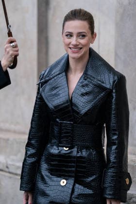 PFW - Patou Arrivals Lili Reinhart attends the Patou Menswear Fall Winter 2026-2027 show as part of Paris Fashion Week on January 25, 2026 in Paris, France. Photo by LounisPhotography ABACAPRESS.COM Paris France  Copyright: xLounisPhotography ABACAx