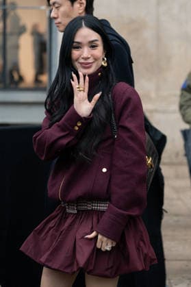 PFW - Patou Arrivals Heart Evangelista attends the Patou Menswear Fall Winter 2026-2027 show as part of Paris Fashion Week on January 25, 2026 in Paris, France. Photo by LounisPhotography ABACAPRESS.COM Paris France  Copyright: xLounisPhotography ABACAx