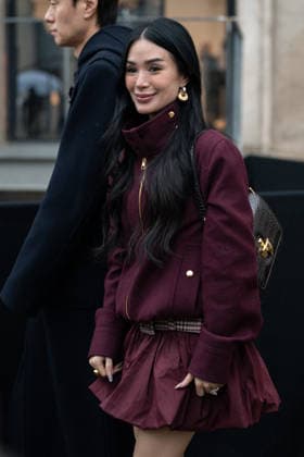 PFW - Patou Arrivals Heart Evangelista attends the Patou Menswear Fall Winter 2026-2027 show as part of Paris Fashion Week on January 25, 2026 in Paris, France. Photo by LounisPhotography ABACAPRESS.COM Paris France  Copyright: xLounisPhotography ABACAx