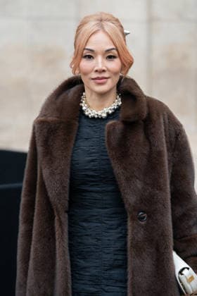 PFW - Patou Arrivals Tina Leung attends the Patou Menswear Fall Winter 2026-2027 show as part of Paris Fashion Week on January 25, 2026 in Paris, France. Photo by LounisPhotography ABACAPRESS.COM Paris France  Copyright: xLounisPhotography ABACAx