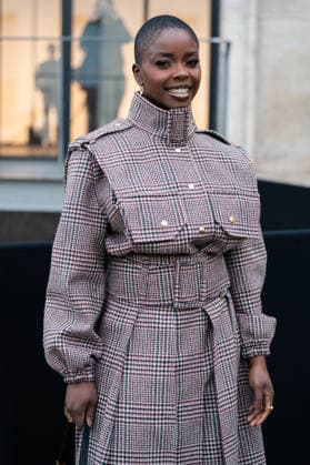 PFW - Patou Arrivals Joy Sunday attends the Patou Menswear Fall Winter 2026-2027 show as part of Paris Fashion Week on January 25, 2026 in Paris, France. Photo by LounisPhotography ABACAPRESS.COM Paris France  Copyright: xLounisPhotography ABACAx