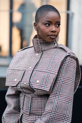 PFW - Patou Arrivals Joy Sunday attends the Patou Menswear Fall Winter 2026-2027 show as part of Paris Fashion Week on January 25, 2026 in Paris, France. Photo by LounisPhotography ABACAPRESS.COM Paris France  Copyright: xLounisPhotography ABACAx