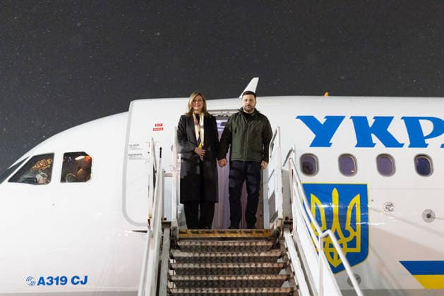 Zelenskyy visits Lithuania Volodymyr Zelenskyy President of Ukraine, Olena Zelenska Working Visit of the President and the Olena Zelenska, First Lady of Ukraine to Lithuania to Take Part in Events Marking the Anniversary of the January Uprising. Vilnius, Lithuania on January 25, 2026 Vilnius Lithuania Copyright: xx