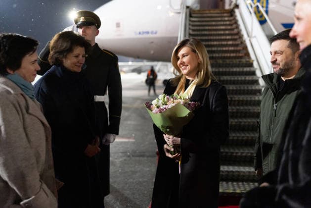 Zelenskyy visits Lithuania Volodymyr Zelenskyy President of Ukraine, Olena Zelenska Working Visit of the President and the Olena Zelenska, First Lady of Ukraine to Lithuania to Take Part in Events Marking the Anniversary of the January Uprising. Vilnius, Lithuania on January 25, 2026 Vilnius Lithuania Copyright: xx