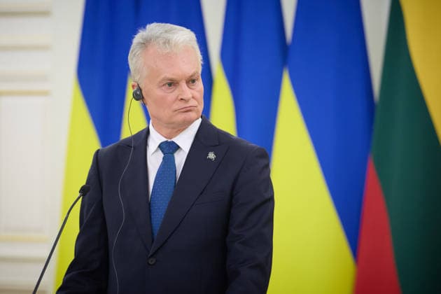 Zelenskyy visits Lithuania Gitanas NausÄ—da President of Lithuania Working Visit of the President and the First Lady of Ukraine to Lithuania to Take Part in Events Marking the Anniversary of the January Uprising. Vilnius, Lithuania on January 25, 2026 Vilnius Lithuania Copyright: xx