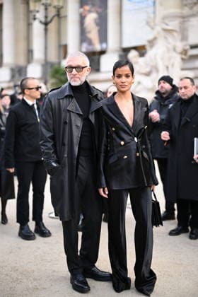 Vincent Cassel and his partner Narah Baptista at Schiaparelli Haute Couture Spring Summer 2026 Collection fashion show, during Paris Fashion Week on january 26th 2026 Pierre Perusseau Bestimage Celebrities at Schiaparelli Haute Couture Spring Summer 2026 Collection fashion show, during Paris Fashion Week on january 26th 2026 Paris France  Copyright: xPierrexPerusseaux xBestimagexPierrexPerusseaux xBestimagex